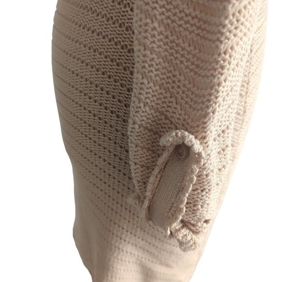 Massimo Dutti Crochet Sweater Dress - Picture 6 of 8